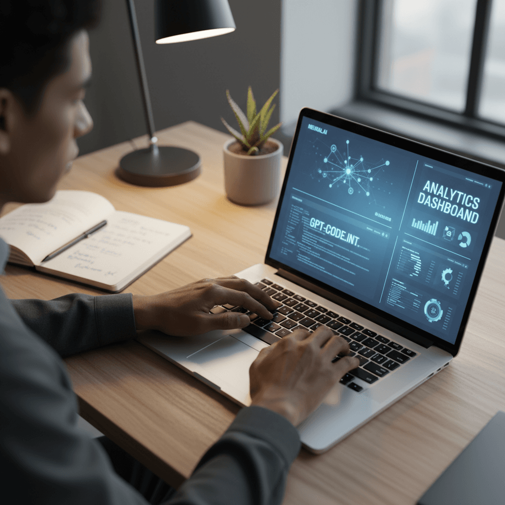 AI automation dashboard and business technology