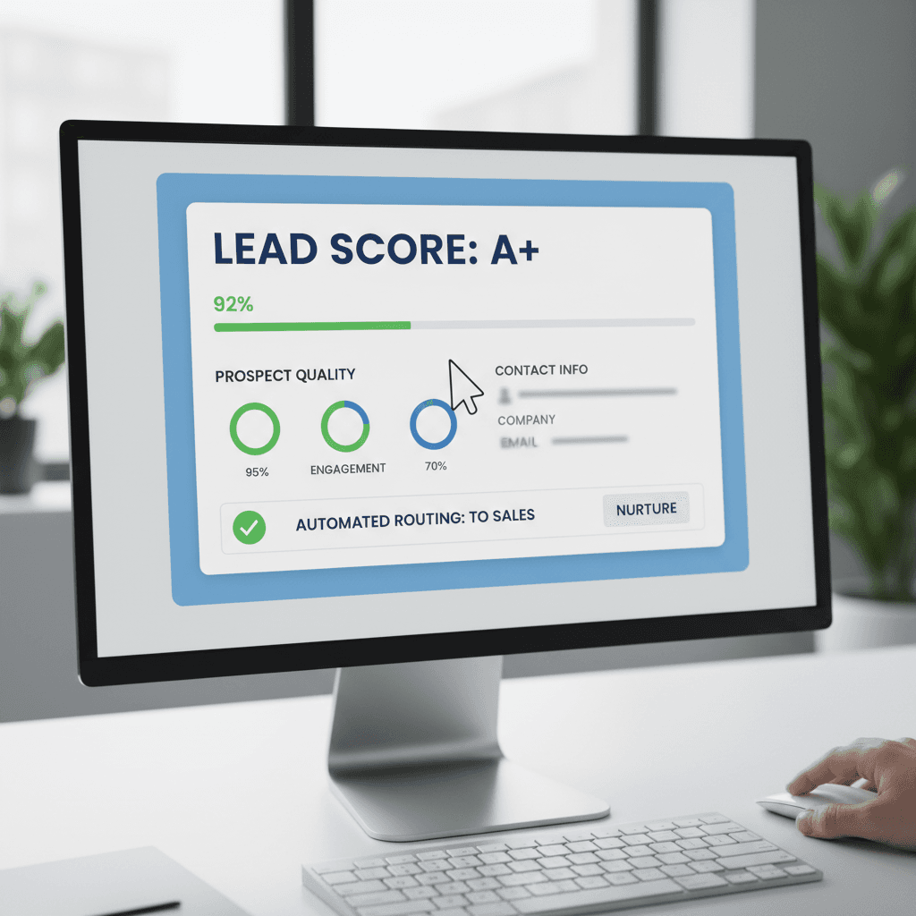 AI sales assistant providing qualified leads and prospect insights