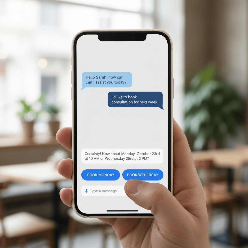 AI managing multiple customer conversations seamlessly